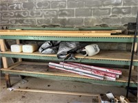 Shelving Rack & Lumber