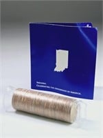 Roll of Original Bank One Indiana State Quarters