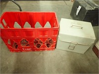 Coca Cola Crate + Poly File Box!
