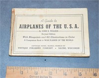 VINTAGE WHITMAN " AIRPLANES OF THE USA " BOOKLET