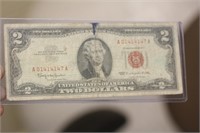 Red Seal $2.00 Bank Note