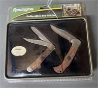 Remington 2pc Knife Gift Set in Collector Tin