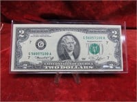 1976 $2 Chicago Federal Reserve Banknote.