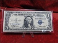 1935-C $1 Silver Certificate US banknote.