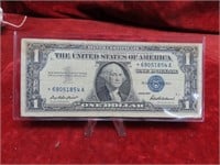 1957- $1 Silver Certificate star note US