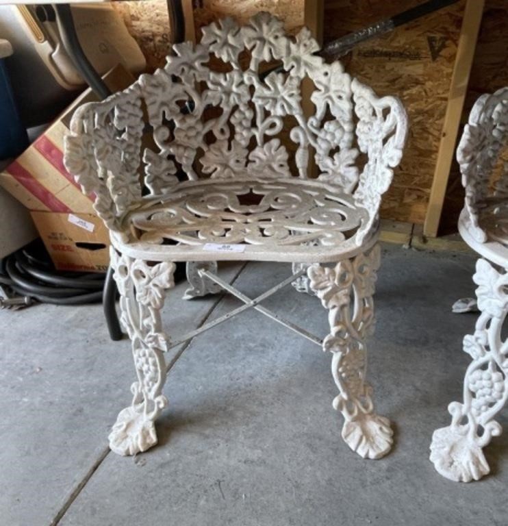 Cast Iron Outdoor Arm Chair
