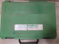 Greenlee SlugBuster Knockout Punch Set 72385B