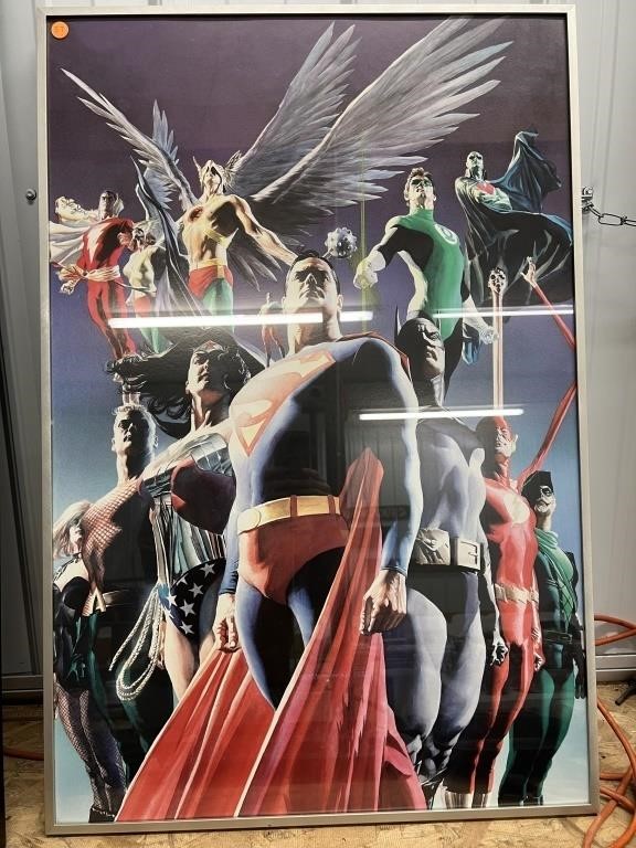 Justice League Framed Picture