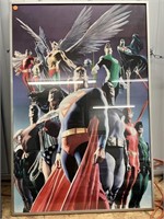 Justice League Framed Picture