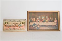 Vintage "The Last Supper" Ceramic Scene, Photo