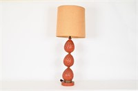 49" Wooden Lamp