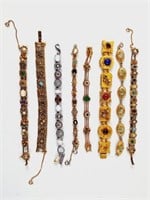 Vintage Costume Jewelry Bracelets: ART, LJM & More
