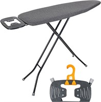 Ironing Board with Iron Rest  Compact  Gray