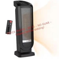 1500W 22 in. Black Electric Tower Space Heater