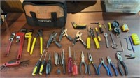 40pc Hand Tool Assortment with Ridgid Tool Bag