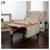 Walter Recliner Club Chair -light beige