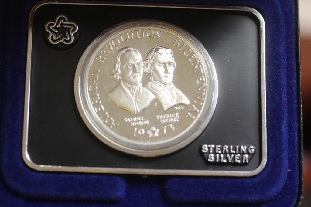 1973 Bicentennial Commemorative Silver Medal