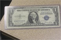 1935 $1.00 Blue Seal Note