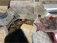 Assorted carpet samples