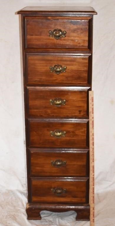 PINE LINGERIE CHEST - NEEDS SOME TLC