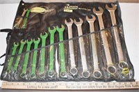 NORTHERN INDUSTRIAL SAE COMBINATION WRENCH SET