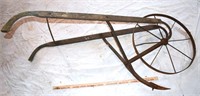 OLD PUSH PLOW