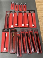 13 - Kleenbore Gun Brushes & 4 Nylon Bore Brushes