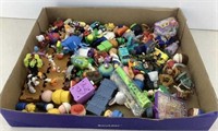 Large lot of fast food toys