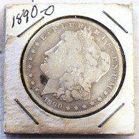 COIN - 1890-O MORGAN SILVER DOLLAR