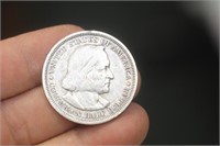 1893 Silver Half Dollar