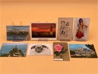 Set Of Vintage Postcards
