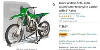 W553  Black Widow Aluminum Motorcycle Carrier 6