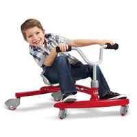 W7061  Radio Flyer Ziggle Caster Ride-on Red