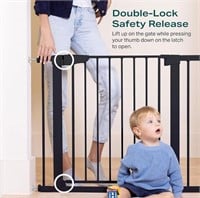 ($136) Cumbor 29.7-46" Baby Gate for Stairs,
