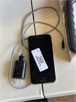 Smartphone With Charging Cord