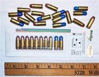 27 ASSORTED ROUNDS 9mm CARTRIDGES
