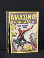 Spider Man Comic Book Cover Sign