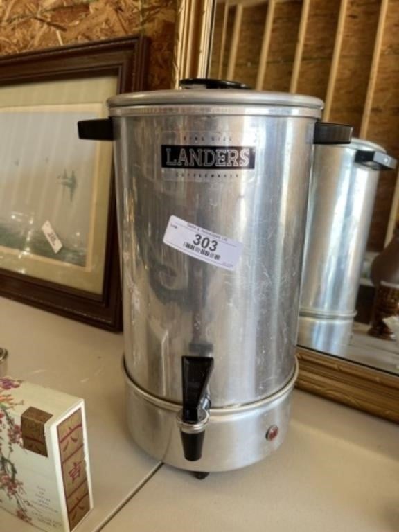 Landers Commercial Coffee Pot