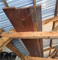 WOOD IN RAFTERS