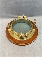 Large Brass Porthole