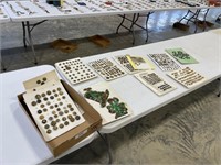large lot of buttons, various materials