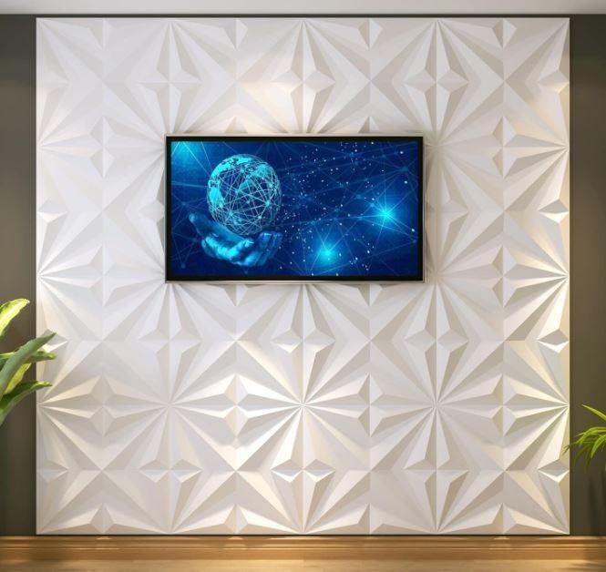 MIX3D 3D Wall Panel for Interior Wall Décor, Star