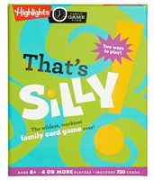 Highlights That's Silly Card Game - NEW/SEALED BOX