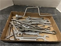 Flat of wrenches Craftsman, S-K tools & more