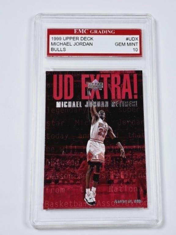 1999 Upper Deck Michael Jordan Gem Mint Card