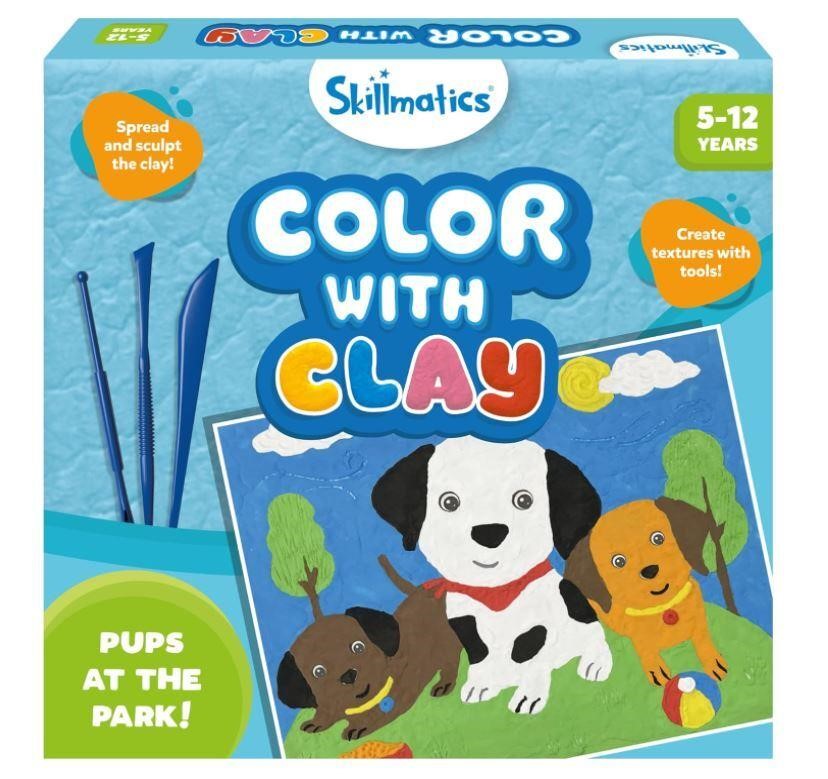 Skillmatics Art & Craft Kit - Color with Clay - NE