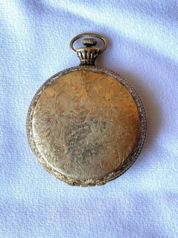 Vintage Pocket Watch Compact