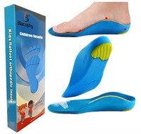 Bacophy Kids Orthotic Arch Support Shoe Insoles, S