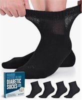 Doctor's Select Bamboo Viscose Diabetic Socks, 4 p