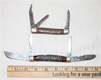 2 CASE XX POCKET KNIVES - CONDITIONS AS SHOWN